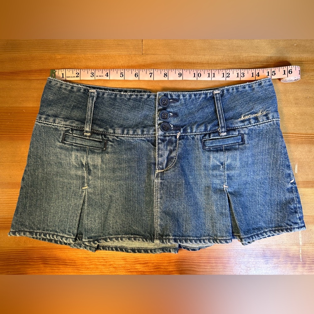 Y2K abercrombie Denim Mini Skirt